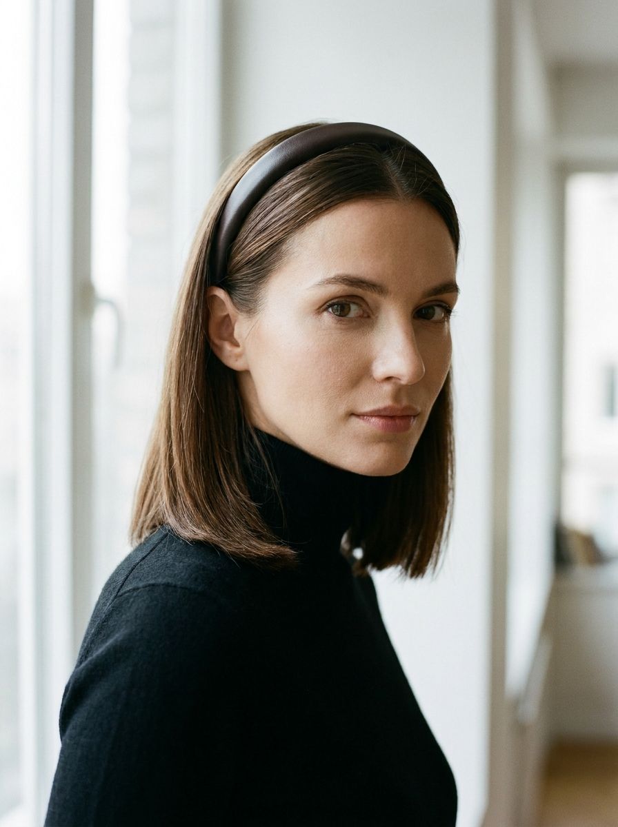 Sleek Haarband Look - Frisuren mit Haarband